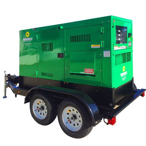 sunbelt generator rental cost.